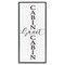 Stupell Industries Sweet Cabin Vertical Words Framed Giclee, design by Lux + Me Designs